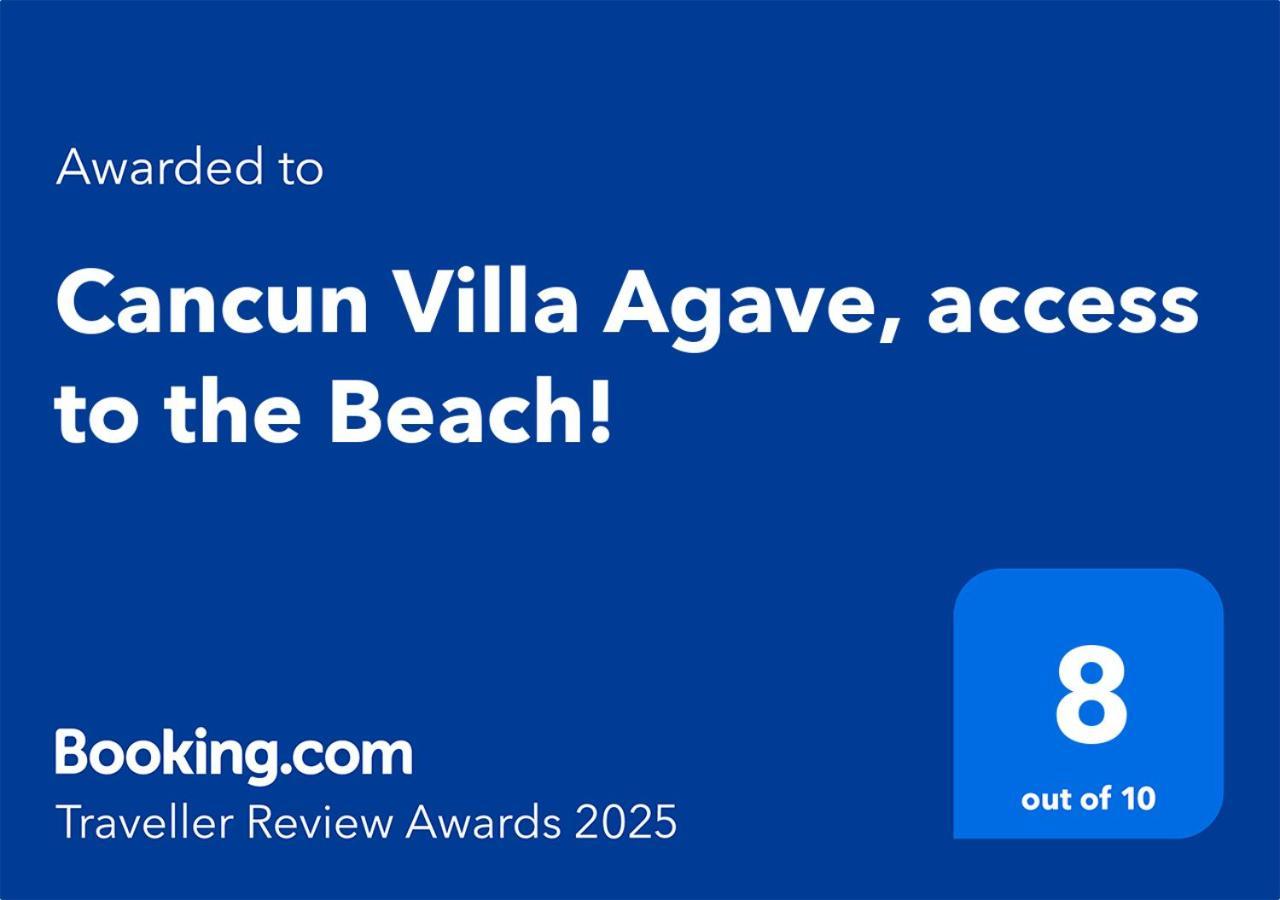 Cancun Villa Agave, Access To The Beach! Εξωτερικό φωτογραφία